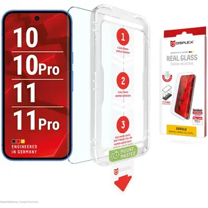 Displex Verre véritable mm (1 pcs, Google Pixel 10, Google Pixel 10 Pro, Google Pixel 11, Google Pixel 11 Pro), Téléphone portable : film de protection, Transparent pas cher