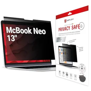 Displex Privacy Safe für MacBook Neo 13" Magnetischer 2-Wege Blickschutzfilter, magnetische Befestig (13"), Film de protection pour ordinateur portable pas cher