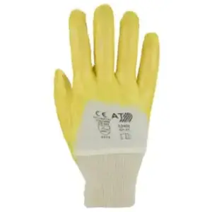 Asatex Gant de protection , Nitril, Gr.8, jaune (Par 12) pas cher