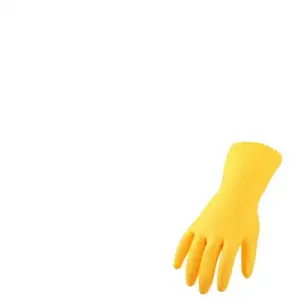 Asatex Gant de protection ménage ,Gr.8, jaune (Par 12) pas cher