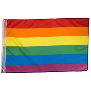 Out Of The Blue - Drapeau Arc en ciel Pride 60 x 90 cm pas cher