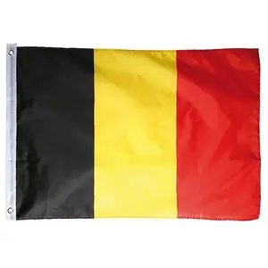 Comparateur de prix : PAYS DU MONDE OUT OF THE BLUE Drapeau Belgique - 100% polyester - 90 x 150 cm