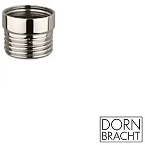 DORNBRACHT DOVB Adaptateur pour sortie de douche 3/8" x 1/2", 12202979-08,Vendu paramazon