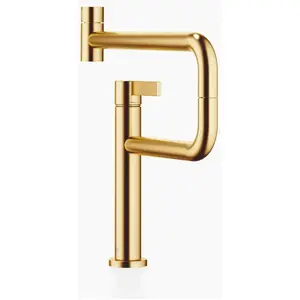 Dornbracht Cuisine - TARA Ultra PIVOT, mitigeur monocommande, saillie 552 mm, 33845875-28 pas cher