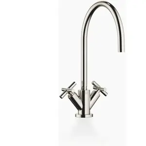 Dornbracht Tara. Mitigeur de cuisine, pivotant, 22815892-08, pas cher