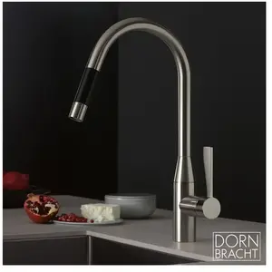 Dornbracht Sync Mitigeur de cuisine pivotant, avec douchette extractib...