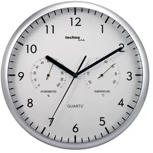 Comparateur de prix : Technoline WT 650 à quartz Horloge murale 26 cm argent