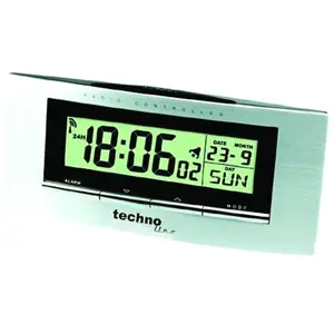 Technoline Radio-réveil radio-commandé Proficell Smart Effects Tehnoline WT182 - Gris pas cher