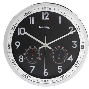 Technoline WT 7981 Horloge Murale avec mécanisme à Quartz Métal pas cher