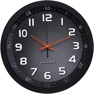 Comparateur de prix : Horloge murale - TECHNO LINE - WT 8972 - Radio-pilotée - 30 cm - Noir
