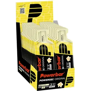 Comparateur de prix : PowerGel 24x41g Vanille Powerbar Gel Energetique
