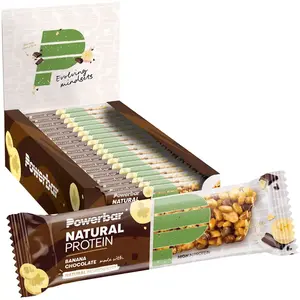 Comparateur de prix : PowerBar Barre Protéinée Natural 40g Powerbar (Lot De 18) Chocolat Banane