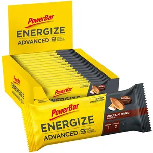 Powerbar Barre énergétique Energize Advanced Mocca Almond 15 pièces/cartonVendu parbobshop
