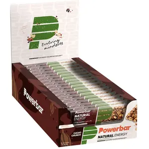Comparateur de prix : Barre énergétique Powerbar Natural Energy Cereal 40 g goût cacao crunch (18 unités)