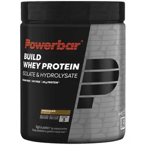 Comparateur de prix : Nutrition protéinée isolate & hydrolysate chocolate PowerBar Build Whey