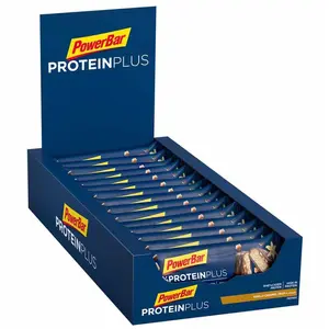 Comparateur de prix : Powerbar Proteinplus 30% Vanilla Caramel Crisp 55g Protein Bars Box 15...