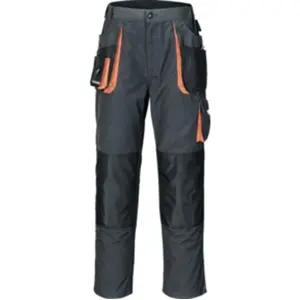 Terrax Workwear Terratrend Job 3230/46/6310 Pantalon pour hommes Taille 46 Gris Foncé/Noir pas cher