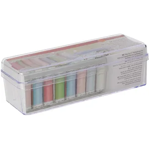 Gutermann 728179 Boîte d'Aiguilles de Couture Coton Multicolore 25x5x1.1000000000000001 cm