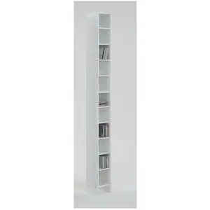 Calicosy Etagère à 11 niveaux - L18,9 cm - Blanc pas cher