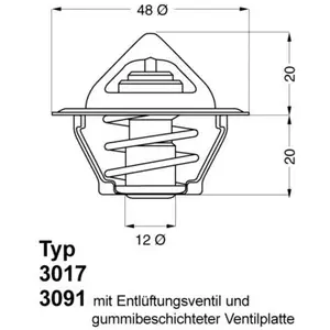 Wahler 3017.87d2 Thermostat pour le refroidissement pas cher