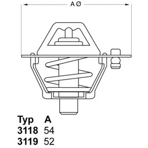 Wahler 3119.88 Thermostat de refroidissement pas cher