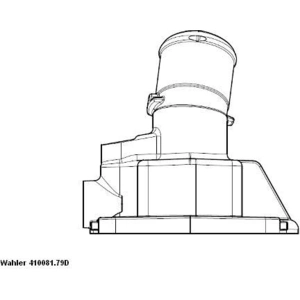 Wahler 410081.79d Thermostat, liquide de refroidissement pas cher