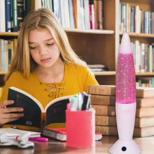 Näve Lampe lave LED Glitter pas cher