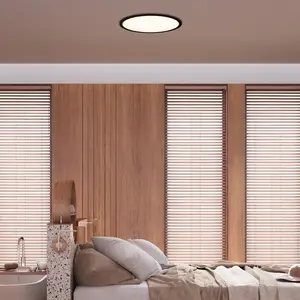 Näve Plafonnier LED Karl, CCT, RVB Backlight, Ø 29cm pas cher
