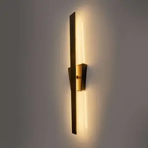 Näve Applique LED Trevor avec interrupteur, noire pas cher