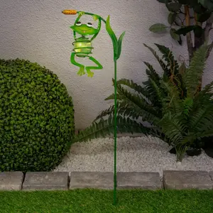 Näve Lampe déco solaire LED 5280417, grenouille pas cher