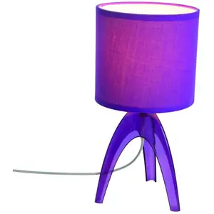 Näve Lampe à poser tendance Ufolino violette pas cher