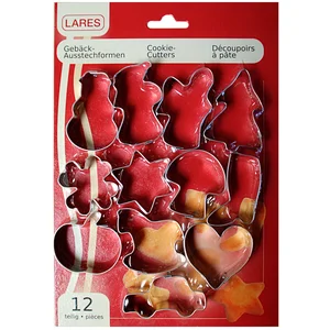 Baumalu Carte De 12 Découpoirs À Pâte Pour Petits Gâteaux* - 80151 pas cher