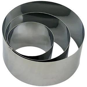 Beka Lares Cercle À Dessert Inox Diamètre 10 Cm - Haut 4.5 Cm pas cher