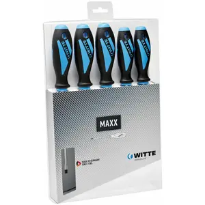 653864 - Jeux de tournevis maxx Plats et pz (x6) - Witte pas cher