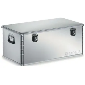 ZARGES Boîte en aluminium Maxi L900xl500xH370 mm 135 l avec fermoir à déclic pas cher