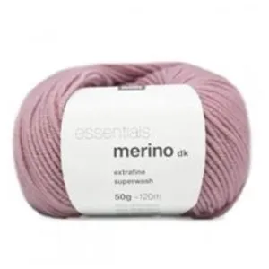 Fil de laine à tricoter ESSENTIALS MERINO DK - Rico Design(...) - 02 Rose