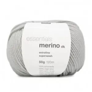 Fil de laine à tricoter ESSENTIALS MERINO DK - Rico Design(...) - 98 Gris