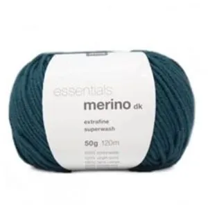 Fil de laine à tricoter ESSENTIALS MERINO DK - Rico Design(...) - 39 Bleu