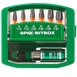 Porte embouts SPAX - T-STAR Plus - 6 embouts 25 mm - 4000007899019 pas cher
