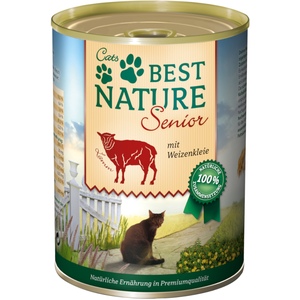Best Nature Senior 6 x 400 g pour chat - agneau pas cher