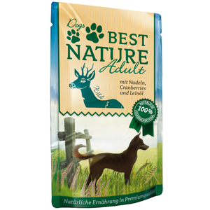 12x 150g Best Nature nourriture pour chiens Wild & nouilles nourriture... pas cher