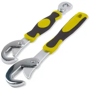 Clé ergonomique 3 têtes 9 à 32 mm, lot de 2