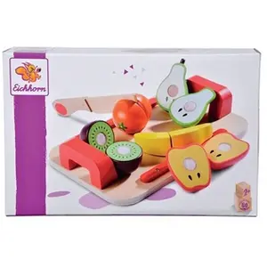 Smoby Dînette Eichhorn Plateau de fruits bois pas cher