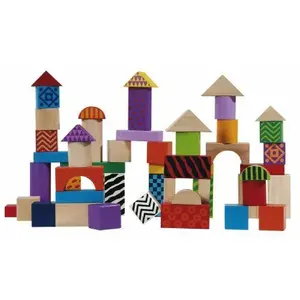 Eichhorn House Of Toys Baril 50 Pieces Bois A Empiler pas cher