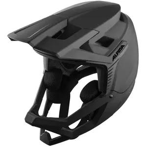 ALPINA Unisexe - Adultes, ROCA Casque de vélo, Black Matt, 61-63 cm pas cher