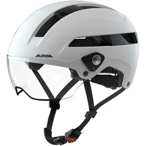 Comparateur de prix : ALPINA Unisexe - Adultes, Soho Visor Casque de vélo, White Matt, 51-56 cm