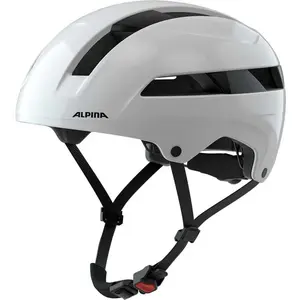 Comparateur de prix : ALPINA Unisexe - Adultes, Soho Casque de vélo, White Gloss, 55-59 cm