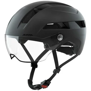 Comparateur de prix : ALPINA Unisexe - Adultes, Soho Visor Casque de vélo, Black Matt, 51-56 cm