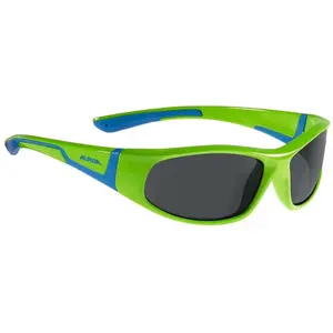 Lunettes - Alpina - Flexxy Junior - Vert - 24.7 g - Protection UV 100% pas cher