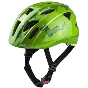 Casque de vélo pour enfant ALPINA XIMO Flash Green Dino 47-51 cm